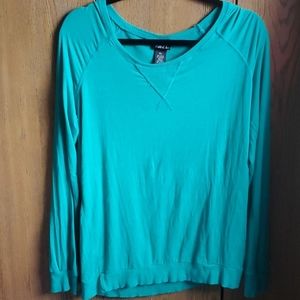 Teal Long Sleeve Shirt